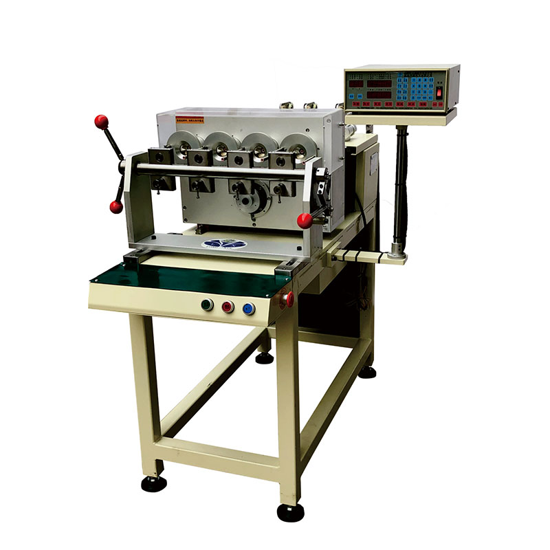 LX-084 Manual turnover type four-axis flying fork winding machine